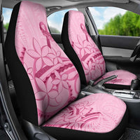 Aotearoa Maori Car Seat Cover Pink Fern Ribbons - Polynesian Pride