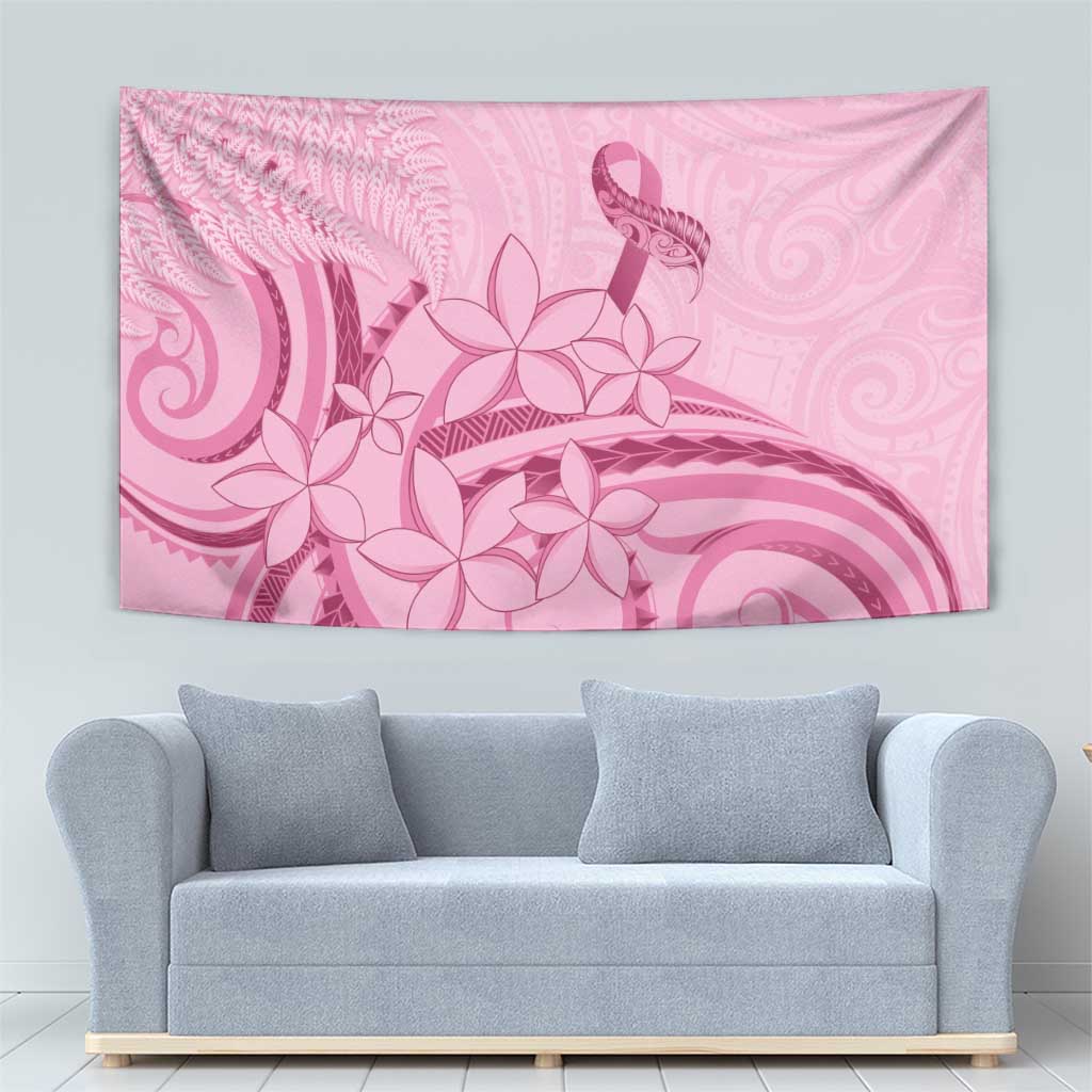 Aotearoa Maori Tapestry Pink Fern Ribbons - Polynesian Pride