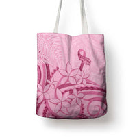 Aotearoa Maori Tote Bag Pink Fern Ribbons - Polynesian Pride
