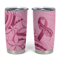 Aotearoa Maori Tumbler Cup Pink Fern Ribbons - Polynesian Pride