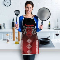 Aotearoa Maori Iwi Heritage Apron Ngapuhi Kokowai LT7 - Polynesian Pride
