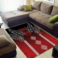 Aotearoa Maori Iwi Heritage Area Rug Ngapuhi Kokowai LT7 - Polynesian Pride