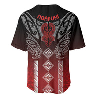 Aotearoa Maori Iwi Heritage Baseball Jersey Ngapuhi Kokowai LT7 - Polynesian Pride