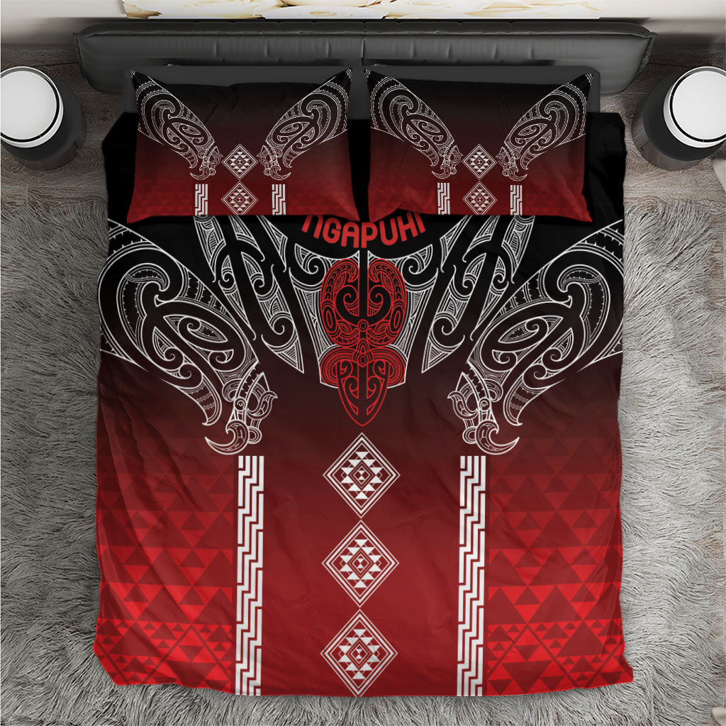 Aotearoa Maori Iwi Heritage Bedding Set Ngapuhi Kokowai LT7 Red - Polynesian Pride