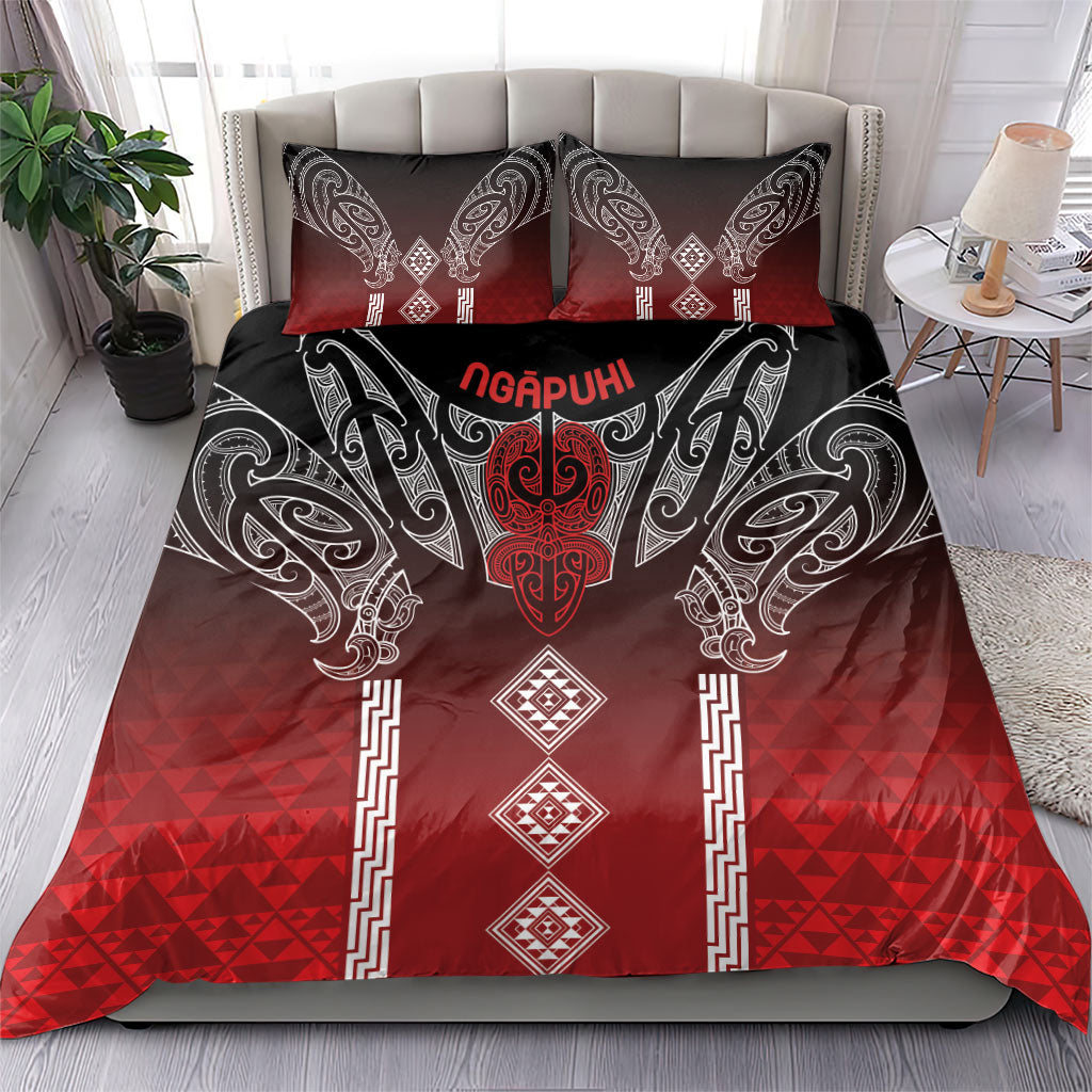 Aotearoa Maori Iwi Heritage Bedding Set Ngapuhi Kokowai LT7 - Polynesian Pride