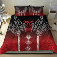 Aotearoa Maori Iwi Heritage Bedding Set Ngapuhi Kokowai LT7 - Polynesian Pride