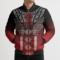 Aotearoa Maori Iwi Heritage Bomber Puffer Jacket Ngapuhi Kokowai LT7 - Polynesian Pride