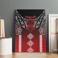 Aotearoa Maori Iwi Heritage Canvas Wall Art Ngapuhi Kokowai LT7 - Polynesian Pride