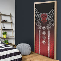 Aotearoa Maori Iwi Heritage Door Cover Ngapuhi Kokowai LT7 - Polynesian Pride