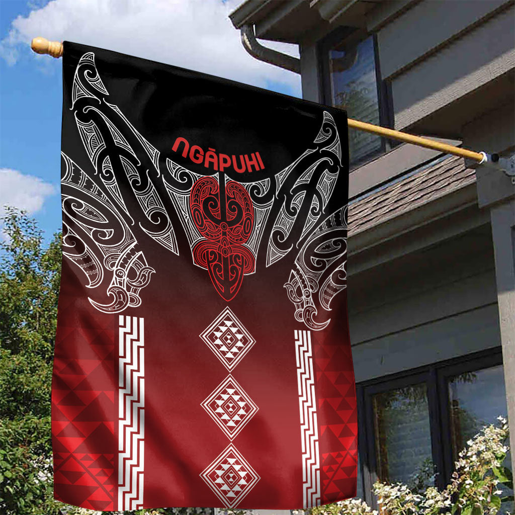 Aotearoa Maori Iwi Heritage Garden Flag Ngapuhi Kokowai LT7 - Polynesian Pride