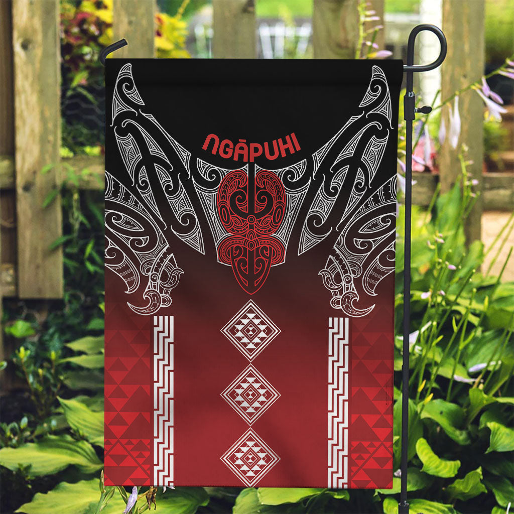 Aotearoa Maori Iwi Heritage Garden Flag Ngapuhi Kokowai LT7 Garden Flag Red - Polynesian Pride