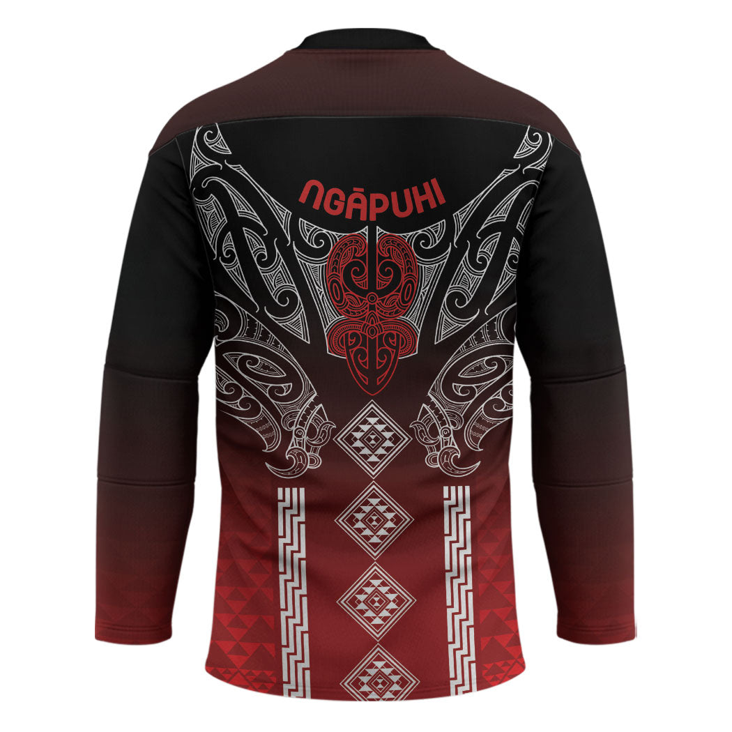 Aotearoa Maori Iwi Heritage Hockey Jersey Ngapuhi Kokowai LT7 - Polynesian Pride