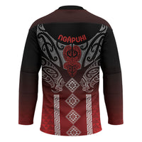 Aotearoa Maori Iwi Heritage Hockey Jersey Ngapuhi Kokowai LT7 - Polynesian Pride