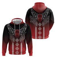 Aotearoa Maori Iwi Heritage Hoodie Ngapuhi Kokowai LT7 - Polynesian Pride