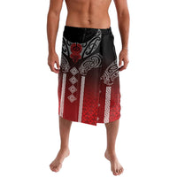 Aotearoa Maori Iwi Heritage Lavalava Ngapuhi Kokowai LT7 Red - Polynesian Pride