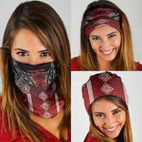 Aotearoa Maori Iwi Heritage Neck Gaiter Ngapuhi Kokowai LT7 - Polynesian Pride