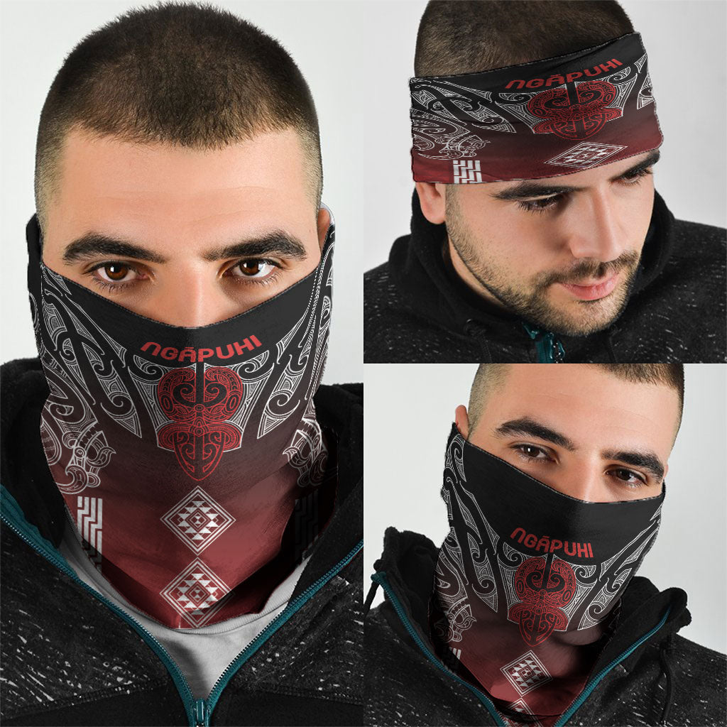 Aotearoa Maori Iwi Heritage Neck Gaiter Ngapuhi Kokowai LT7 - Polynesian Pride