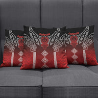 Aotearoa Maori Iwi Heritage Pillow Cover Ngapuhi Kokowai LT7 - Polynesian Pride