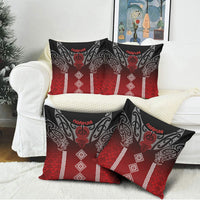 Aotearoa Maori Iwi Heritage Pillow Cover Ngapuhi Kokowai LT7 - Polynesian Pride