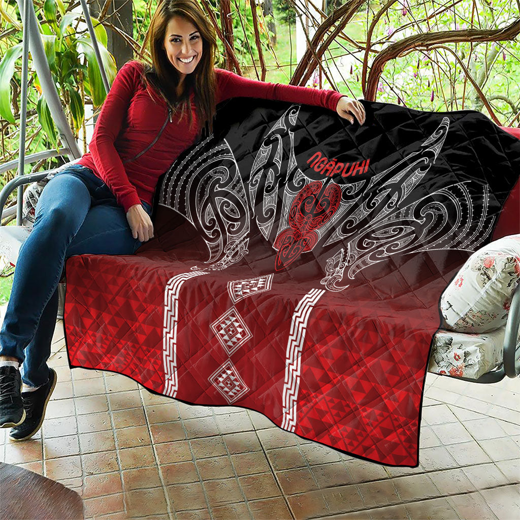Aotearoa Maori Iwi Heritage Quilt Ngapuhi Kokowai LT7 - Polynesian Pride