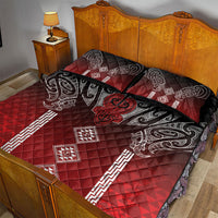 Aotearoa Maori Iwi Heritage Quilt Bed Set Ngapuhi Kokowai LT7 - Polynesian Pride