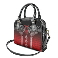 Aotearoa Maori Iwi Heritage Shoulder Handbag Ngapuhi Kokowai LT7 - Polynesian Pride