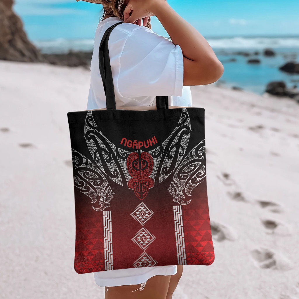 Aotearoa Maori Iwi Heritage Tote Bag Ngapuhi Kokowai LT7 - Polynesian Pride
