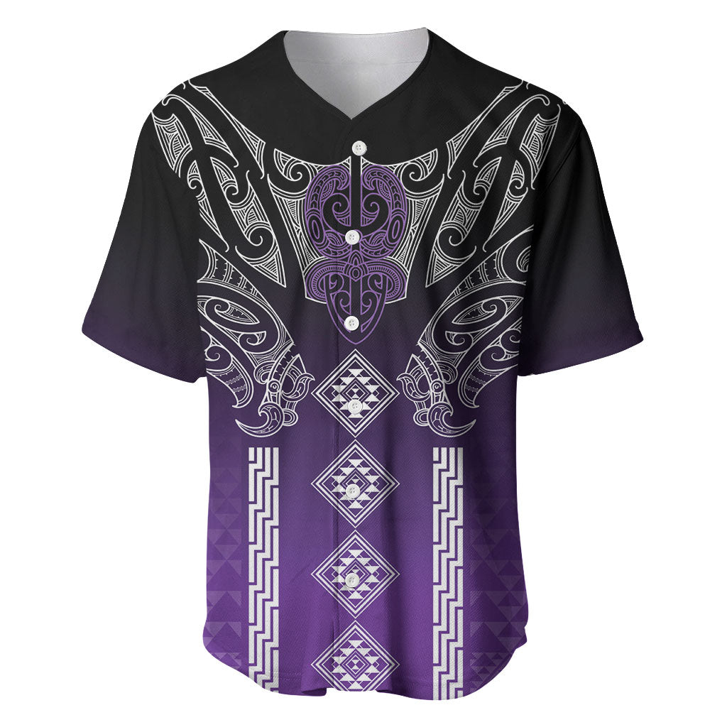 Aotearoa Maori Iwi Heritage Baseball Jersey Ngati Porou Waiporoporo