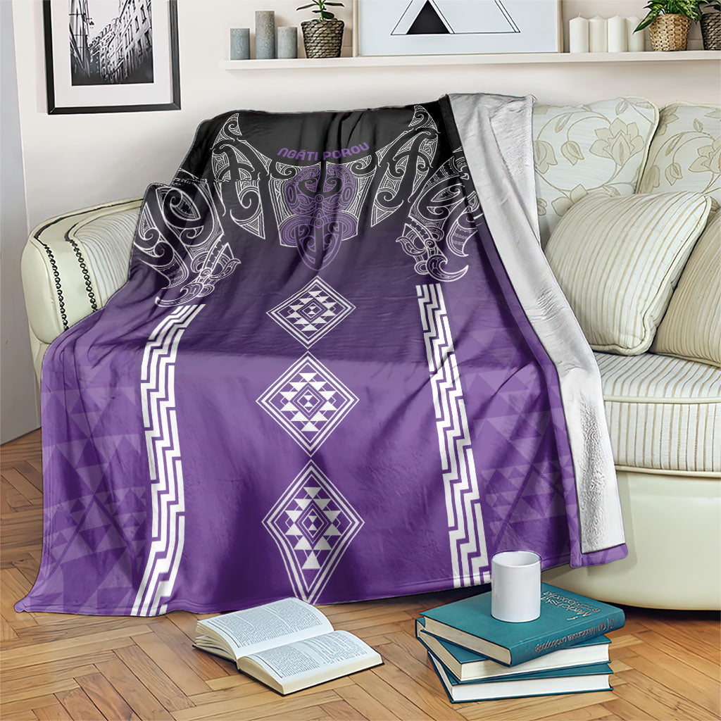 Aotearoa Maori Iwi Heritage Blanket Ngati Porou Waiporoporo