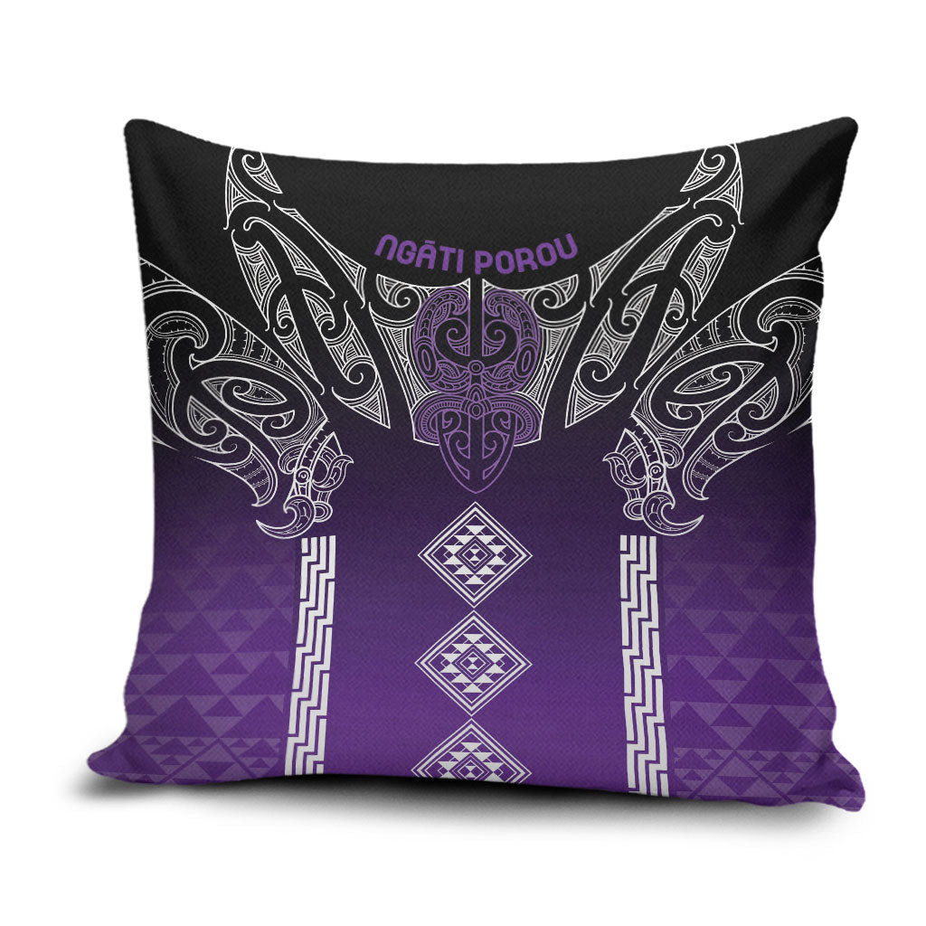 Aotearoa Maori Iwi Heritage Pillow Cover Ngati Porou Waiporoporo