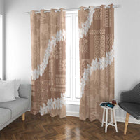 Hawaii Aloha Window Curtain Beige Quilt Patch Work Mix Plumeria Lei