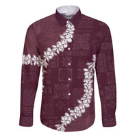 Hawaii Aloha Family Matching Mermaid Dress and Hawaiian Shirt Champange Quilt Patch Work Mix Plumeria Lei