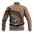 Tonga Ngatu Baseball Jacket Tokelau Classic Motifs LT7 - Polynesian Pride