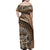 Tonga Ngatu Family Matching Off Shoulder Maxi Dress and Hawaiian Shirt Tokelau Classic Motifs LT7 - Polynesian Pride