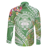 Aloha Molokai Island Family Matching Puletasi and Hawaiian Shirt Hawaii Pua Kukui