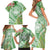 Aloha Molokai Island Family Matching Short Sleeve Bodycon Dress and Hawaiian Shirt Hawaii Pua Kukui