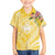 Aloha Hawaii Oahu Family Matching Off The Shoulder Long Sleeve Dress and Hawaiian Shirt Wahine with Ilima Lei