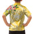 Aloha Hawaii Oahu Family Matching Short Sleeve Bodycon Dress and Hawaiian Shirt Wahine with Ilima Lei