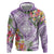 Aloha Hawaii Kauai Hoodie Frangipani Mix Mokihana Lei