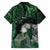 New Zealand Aroha Koe Mama Family Matching Summer Maxi Dress and Hawaiian Shirt Maori Hongi - Pounamu