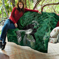 New Zealand Aroha Koe Mama Quilt Maori Hongi - Pounamu