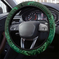 New Zealand Aroha Koe Mama Steering Wheel Cover Maori Hongi - Pounamu