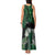 New Zealand Aroha Koe Mama Tank Maxi Dress Maori Hongi - Pounamu
