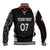 Personalised New Zealand Rugby Baseball Jacket Aotearoa World Cup 2023 Champions LT7 - Polynesian Pride