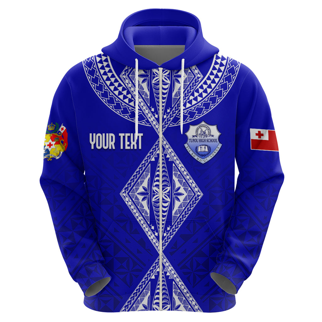 Personalised Tupou College Toloa Hoodie Tongan Kupesi - Special LT7 - Polynesian Pride