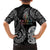 Kia Hara Te reo Maori Hawaiian Shirt Manaia Moko Pattern