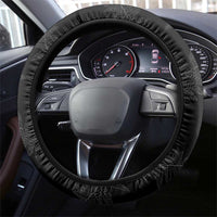 Kia Hara Te reo Maori Steering Wheel Cover Manaia Moko Pattern LT7 - Polynesian Pride