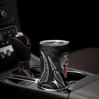 Kia Hara Te reo Maori Tumbler Cup Manaia Moko Pattern LT7 - Polynesian Pride
