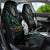 Kia Hara Te reo Maori Car Seat Cover Manaia Moko Mix Paua Shell