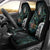 Kia Hara Te reo Maori Car Seat Cover Manaia Moko Mix Paua Shell